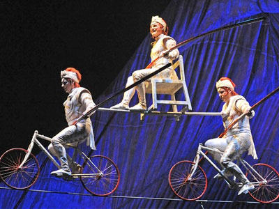 Τραυματισμός ακροβάτη του Cirque du Soleil